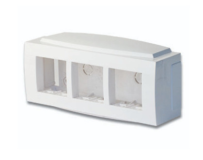 Модульная коробка для электроустановочных изделий "Brava", 6 модулей