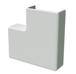 APM 25x17 Угол плоский белый (розница 4 шт в пакете, 15 пакетов в коробке)