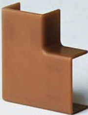 APM 25x17 Угол плоский коричневый (розница 4 шт в пакете, 15 пакетов в коробке)