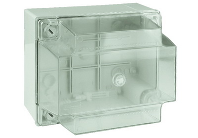ДКС Коробка ответвит. с гладкими стенками и прозрачной крышкой, IP56, 380х300х180мм