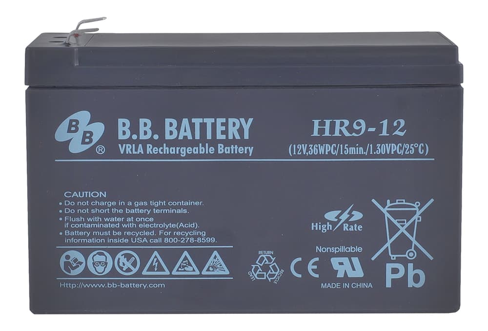 BB Battery HR9-12