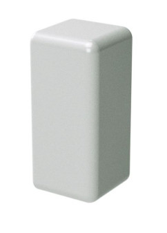 LM 25x17 Заглушка белая (розница 4 шт в пакете, 20 пакетов в коробке)